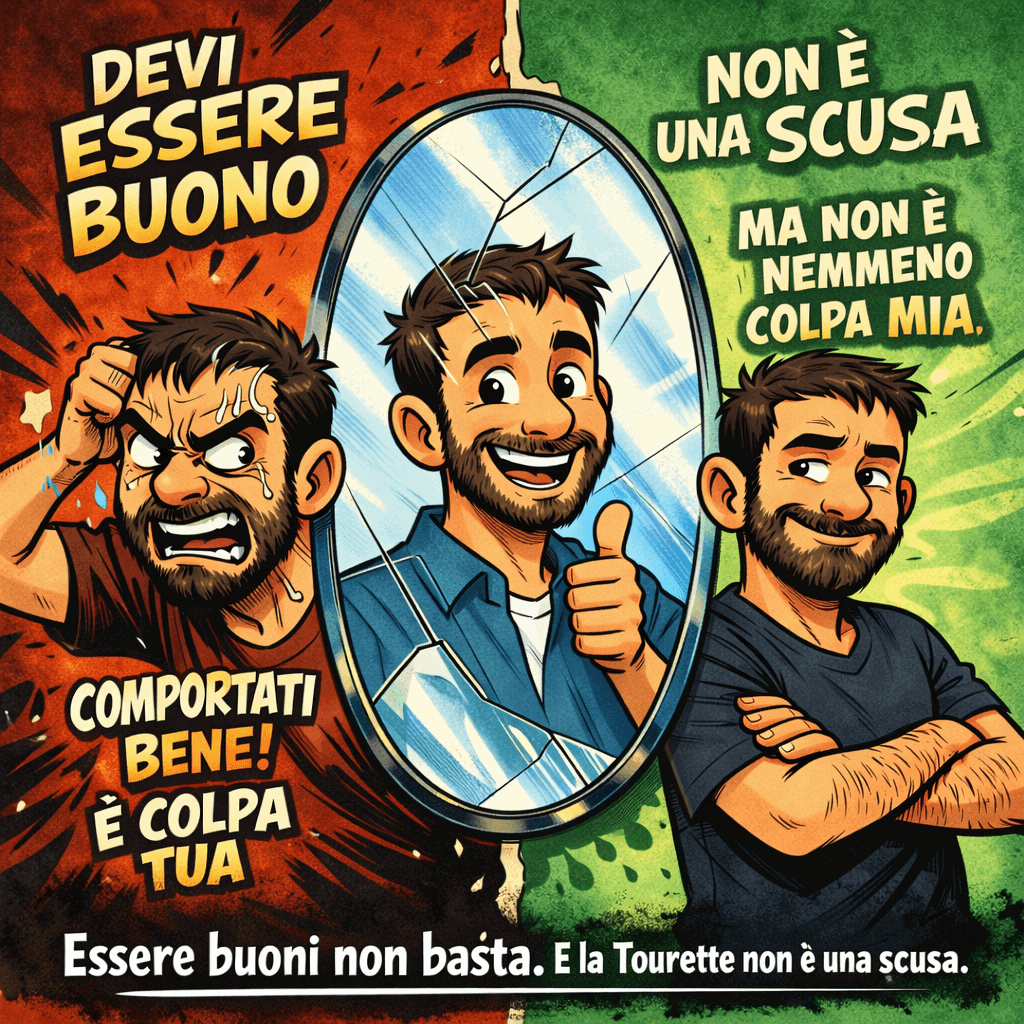 Tourette non è una scusa: essere buoni non basta