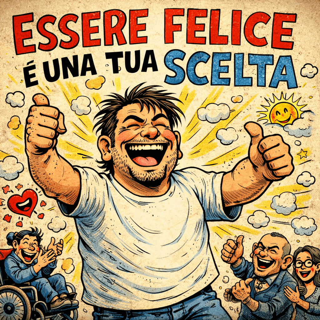 Essere felice è una tua scelta