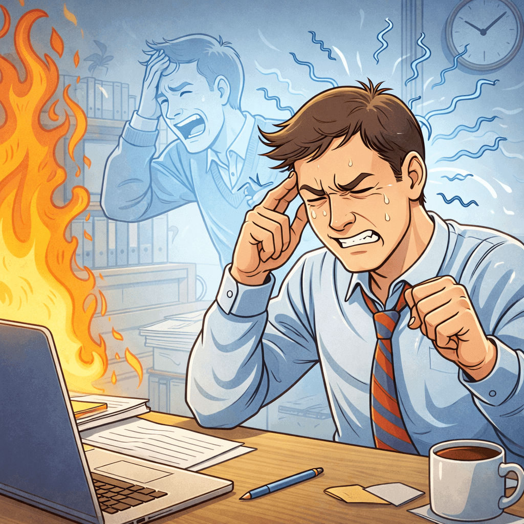 Tic e stress