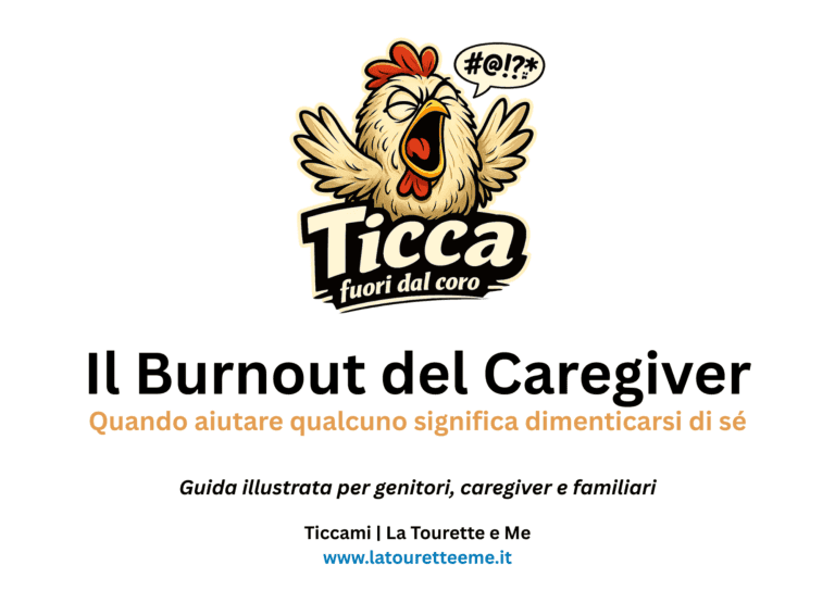 Guida illustrata per caregiver e familiari sul burnout e il supporto.